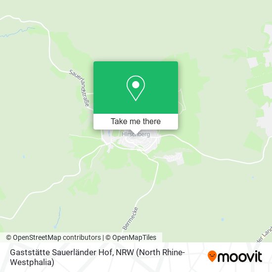 Gaststätte Sauerländer Hof map