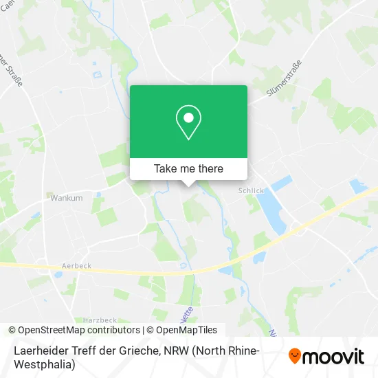 Laerheider Treff der Grieche map