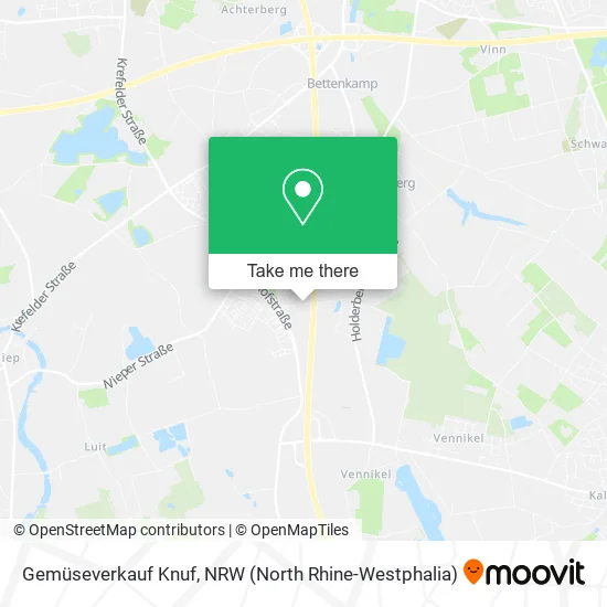 Gemüseverkauf Knuf map