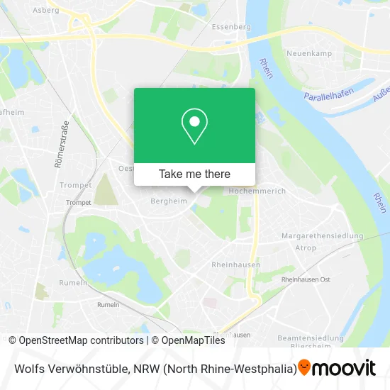 Карта Wolfs Verwöhnstüble