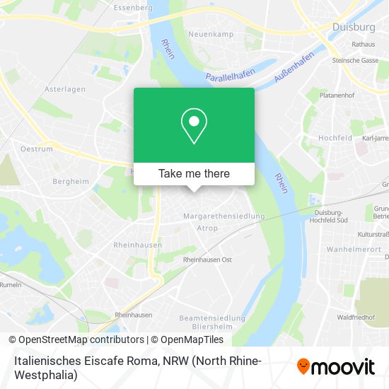 Карта Italienisches Eiscafe Roma