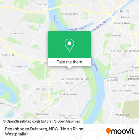 Карта Regenbogen Duisburg