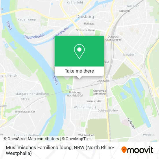 Muslimisches Familienbildung map