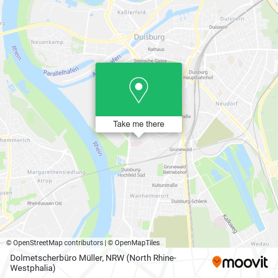 Dolmetscherbüro Müller map