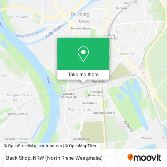 Карта Back Shop