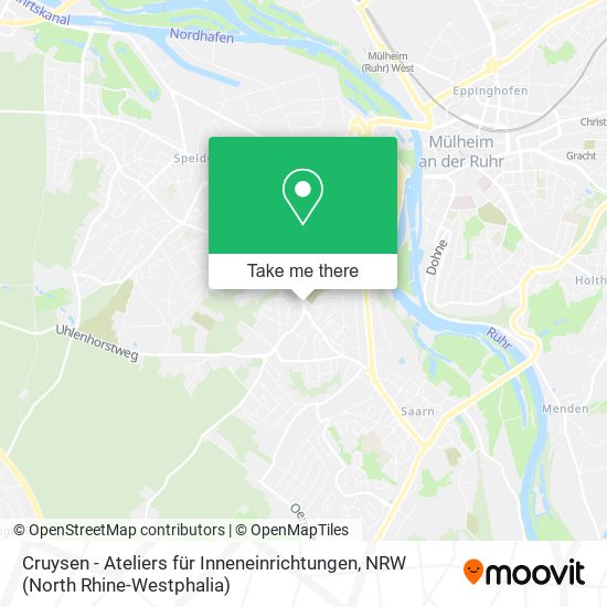 Cruysen - Ateliers für Inneneinrichtungen map