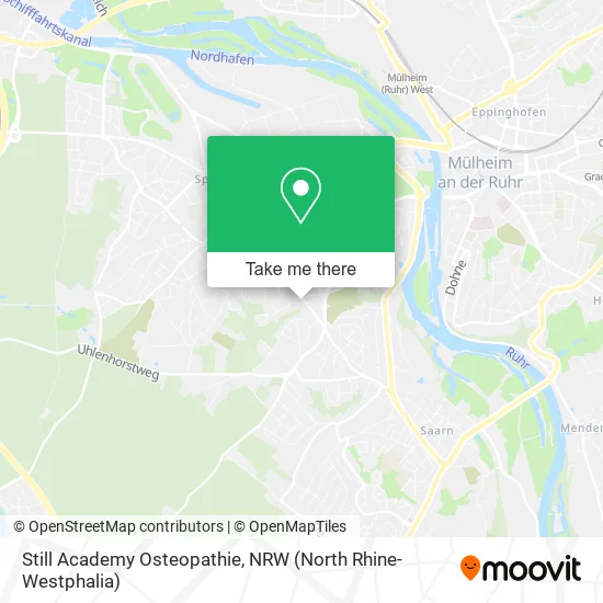 Карта Still Academy Osteopathie