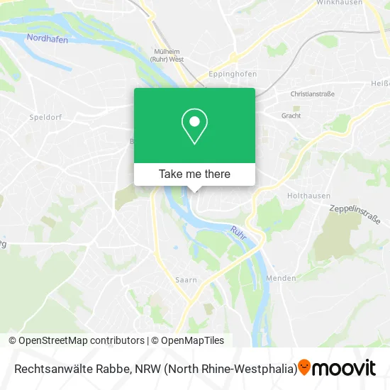 Карта Rechtsanwälte Rabbe