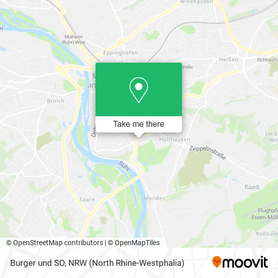 Карта Burger und SO