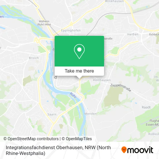 Integrationsfachdienst Oberhausen map