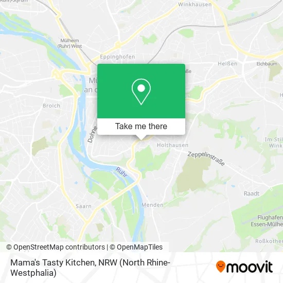 Mama's Tasty Kitchen map