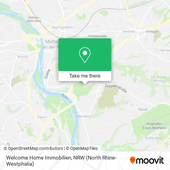 Карта Welcome Home Immobilien