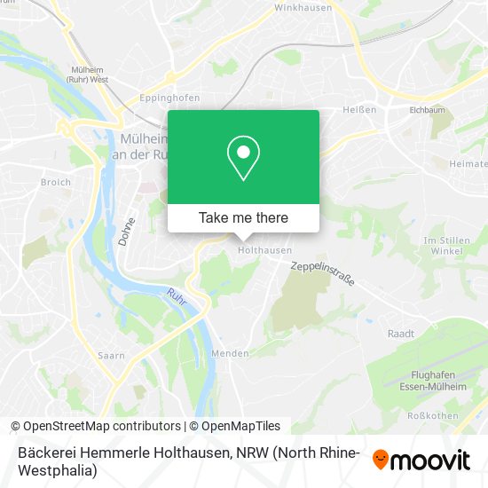 Bäckerei Hemmerle Holthausen map