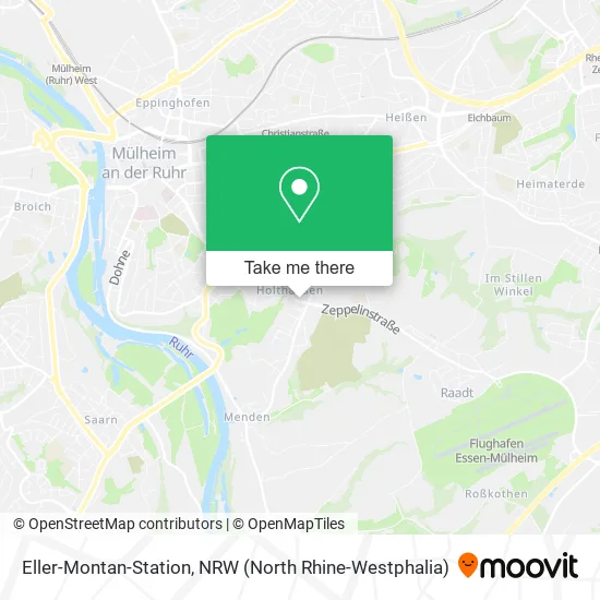 Карта Eller-Montan-Station