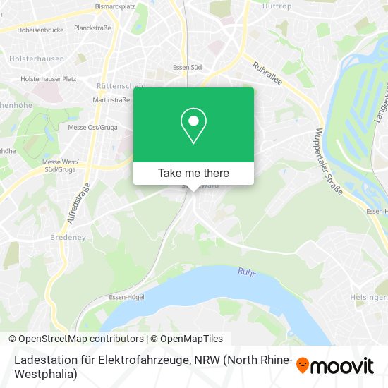 Ladestation für Elektrofahrzeuge map