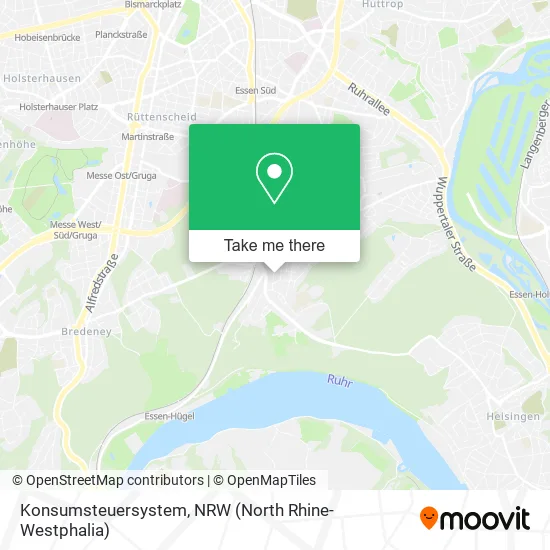 Карта Konsumsteuersystem