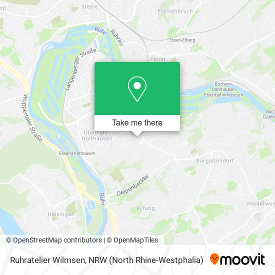 Ruhratelier Wilmsen map