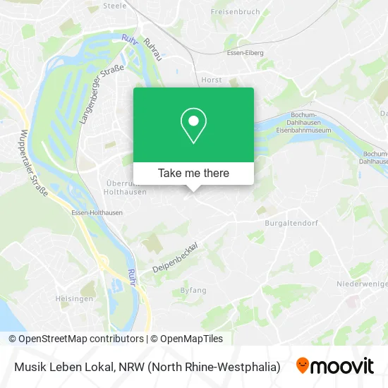 Musik Leben Lokal map