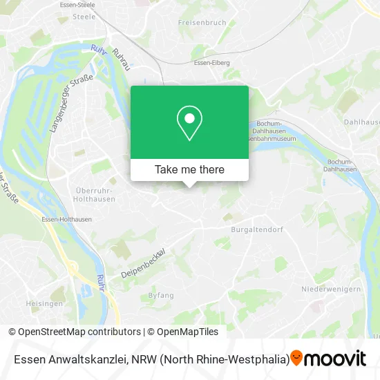 Карта Essen Anwaltskanzlei