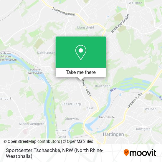 Sportcenter Tschäschke map