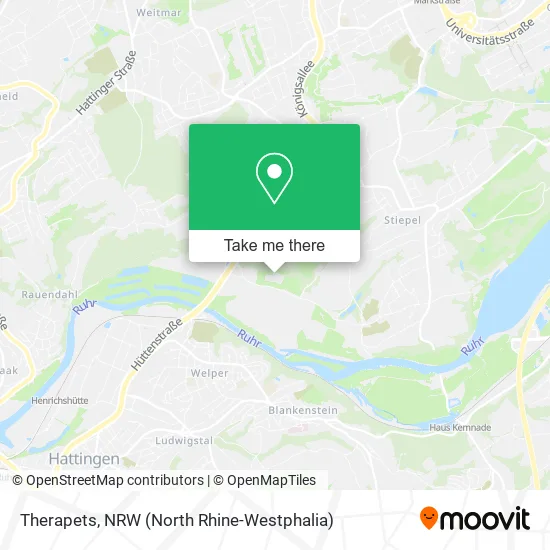 Карта Therapets