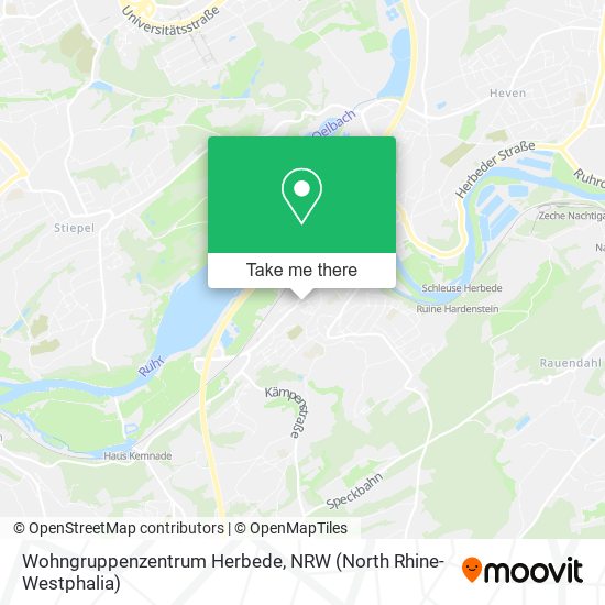 Wohngruppenzentrum Herbede map