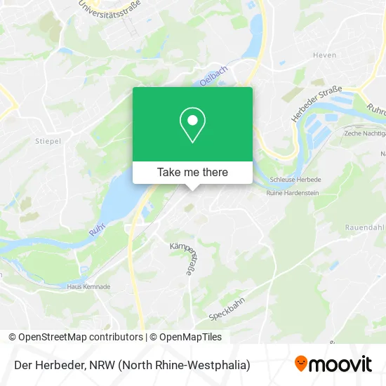 Der Herbeder map