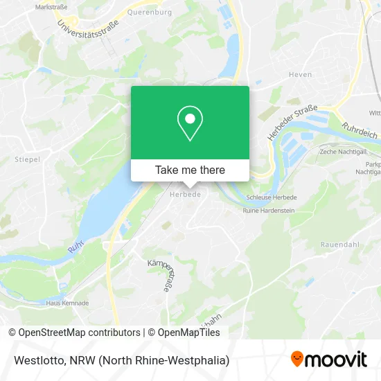 Westlotto map