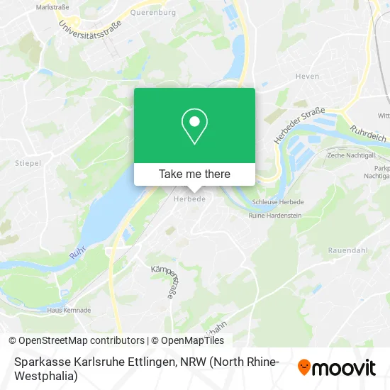 Карта Sparkasse Karlsruhe Ettlingen