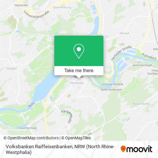 Volksbanken Raiffeisenbanken map