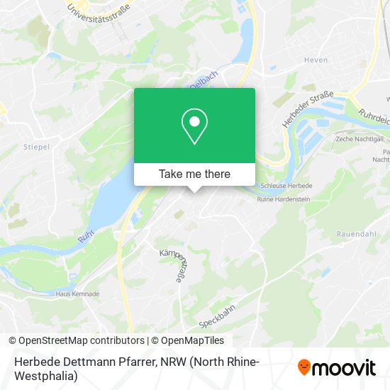Herbede Dettmann Pfarrer map