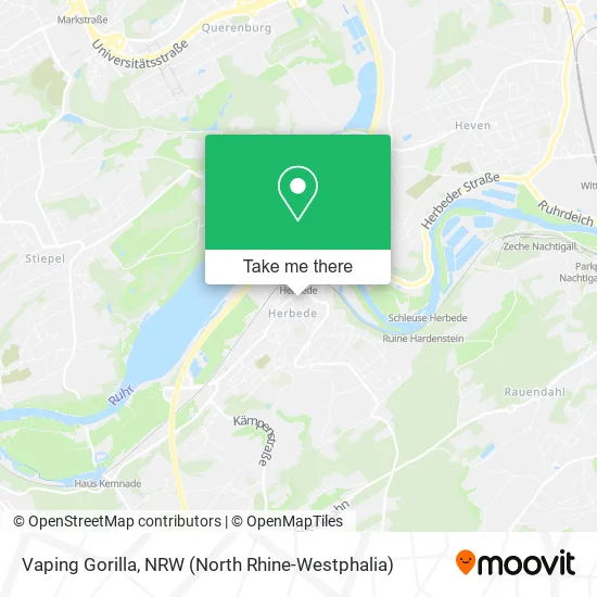 Vaping Gorilla map
