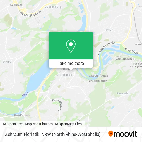 Карта Zeitraum Floristik