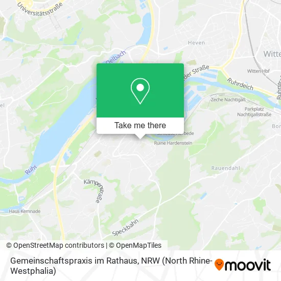 Карта Gemeinschaftspraxis im Rathaus