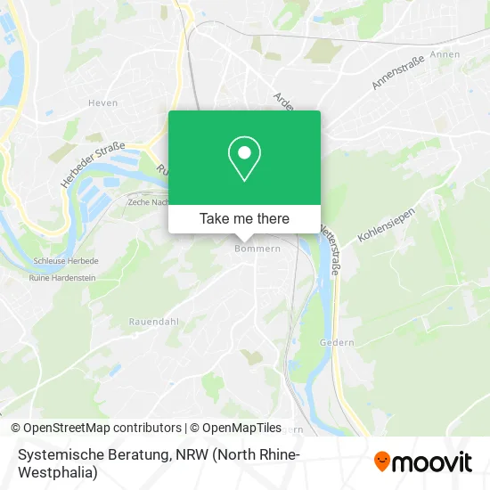 Карта Systemische Beratung