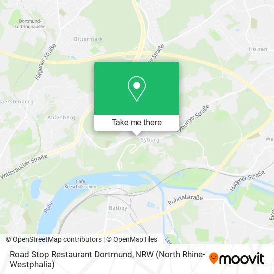 Карта Road Stop Restaurant Dortmund
