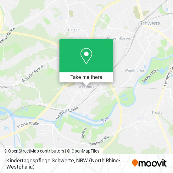 Kindertagespflege Schwerte map