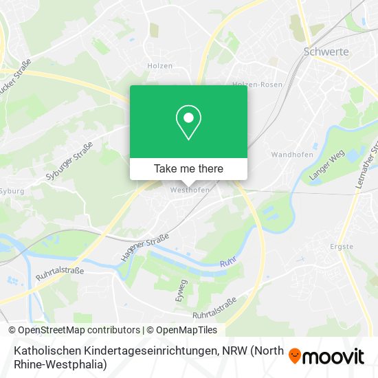 Katholischen Kindertageseinrichtungen map