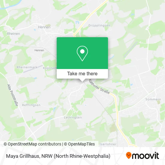 Карта Maya Grillhaus