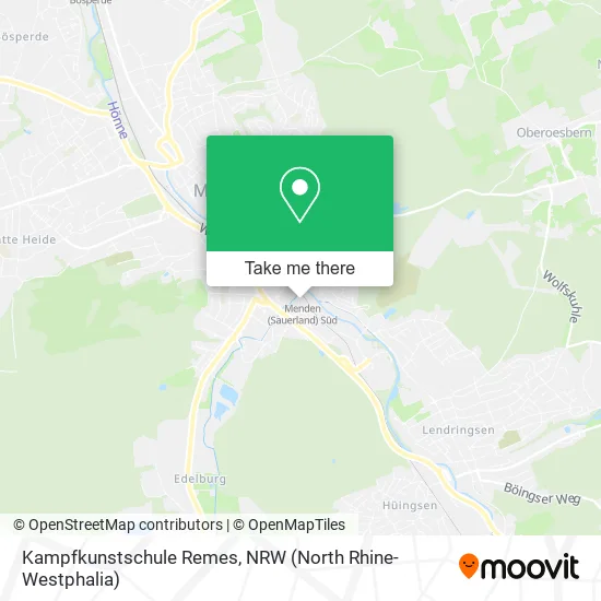 Карта Kampfkunstschule Remes