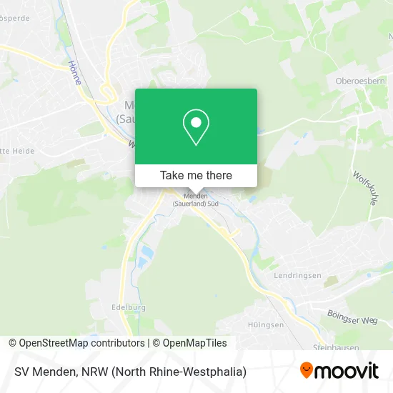 SV Menden map