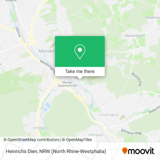 Карта Heinrichs Dien