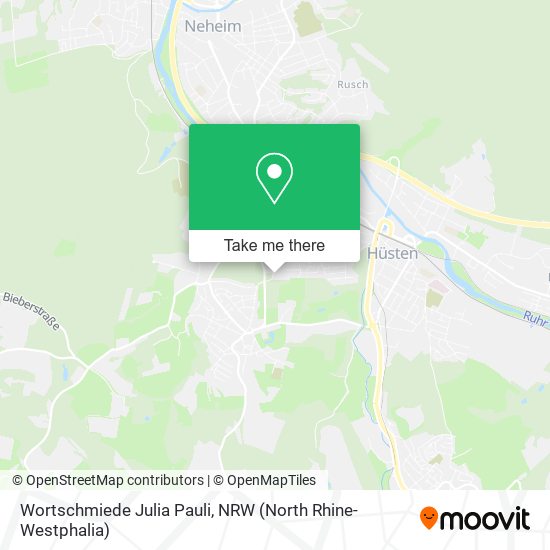 Wortschmiede Julia Pauli map