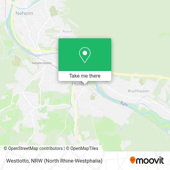 Westlotto map