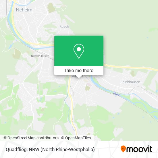 Карта Quadflieg