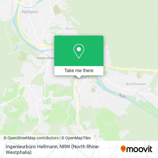 Ingenieurbüro Hellmann map