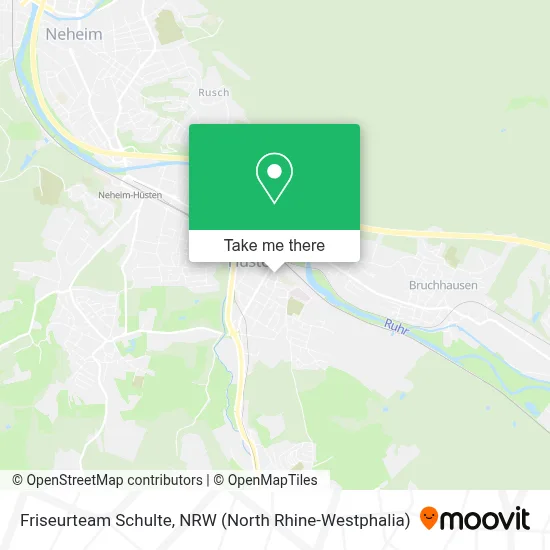 Friseurteam Schulte map