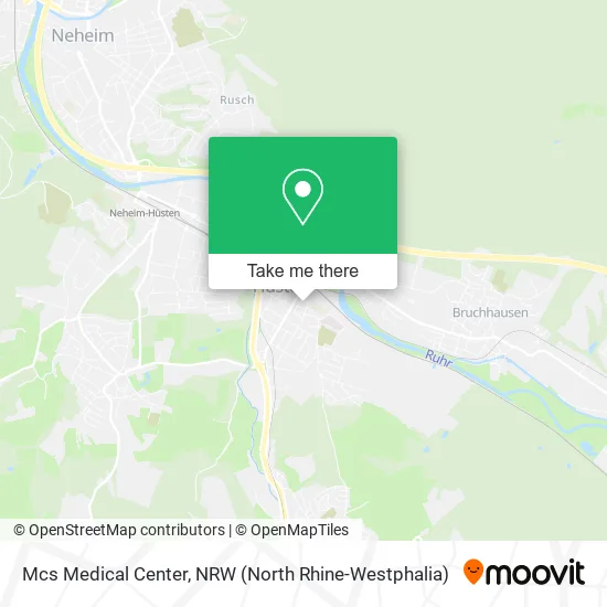 Карта Mcs Medical Center