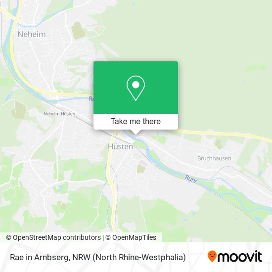 Карта Rae in Arnbserg