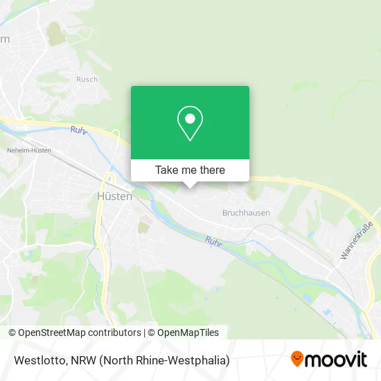 Westlotto map